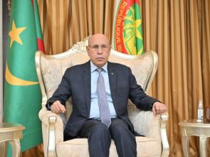 Meeting with H.E. President Mohamed Ould Cheikh El Ghazouani, President of the Islamic Republic of Mauritania