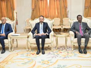 Meeting with H.E. President Mohamed Ould Cheikh El Ghazouani, President of the Islamic Republic of Mauritania