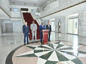 Meeting with H.E. President Mohamed Ould Cheikh El Ghazouani, President of the Islamic Republic of Mauritania
