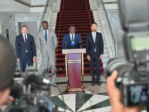 Meeting with H.E. President Mohamed Ould Cheikh El Ghazouani, President of the Islamic Republic of Mauritania