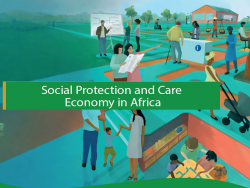 Social Protection and Care Economy in Africa